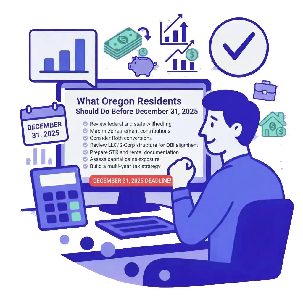 What Oregon Residents Should Do Before December 31, 2025