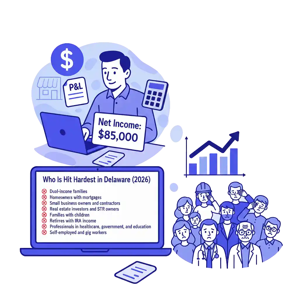 Who Is Hit Hardest in Delaware (2026)