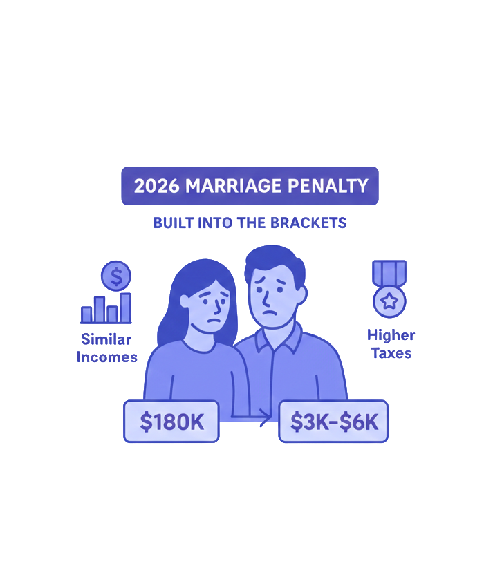 2026 Marriage Penalty Built Into the Brackets