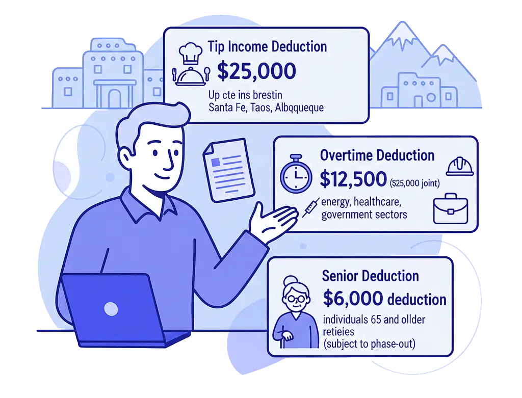 New Federal Tax Breaks for New Mexico Residents