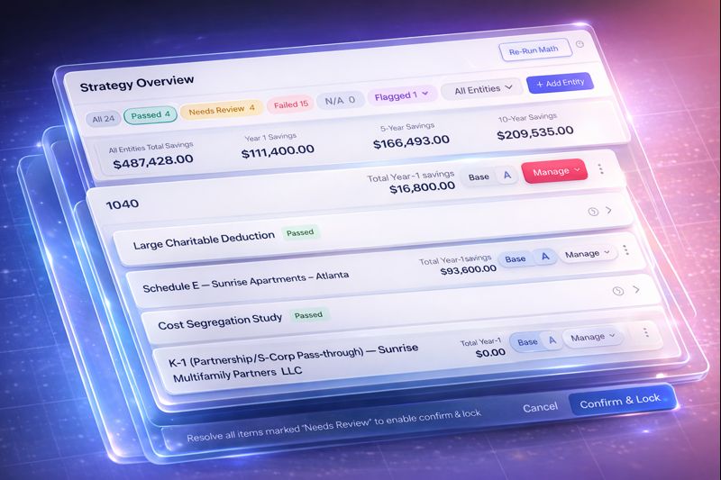 Uncle Kam Tax Plan 3D Mockup