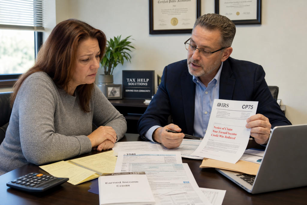 Cp75 Form EITC Audit 2-Year Ban Risk CP75: What Tax Pros Must Know in 2026 ...